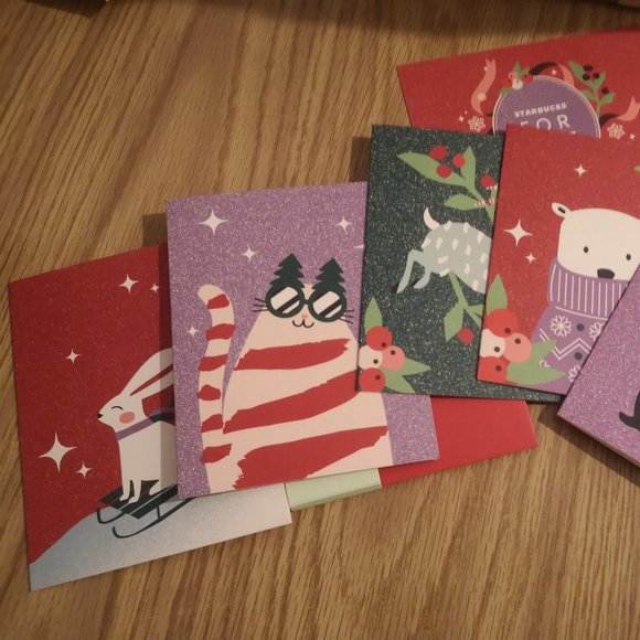 Limited Edition Starbucks Holiday Greeting Card - Picture 2 of 5